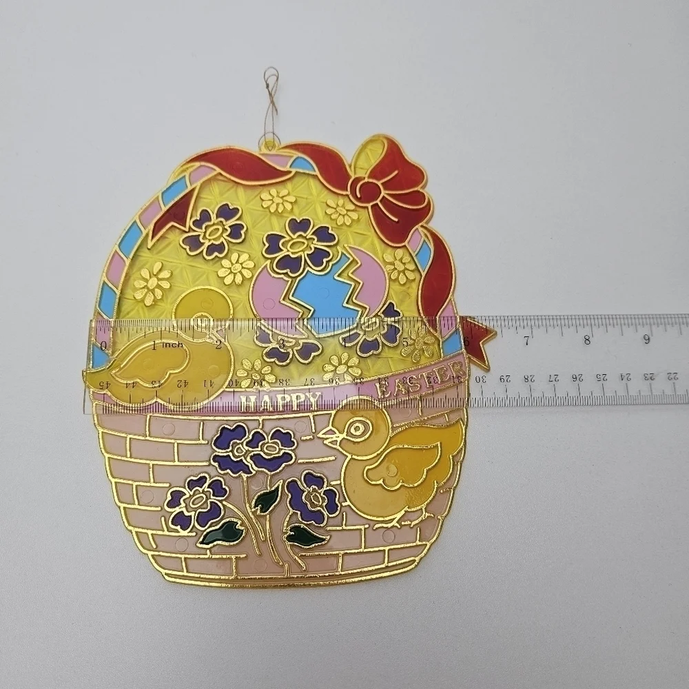 Vintage easter sun catcher